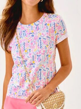 Lilly Pulitzer Barreto Knit Too. Multi Summer Serenade